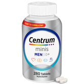 Front view of Centrum Minis Silver Multivitamin for Men 50+ 280-count bottle